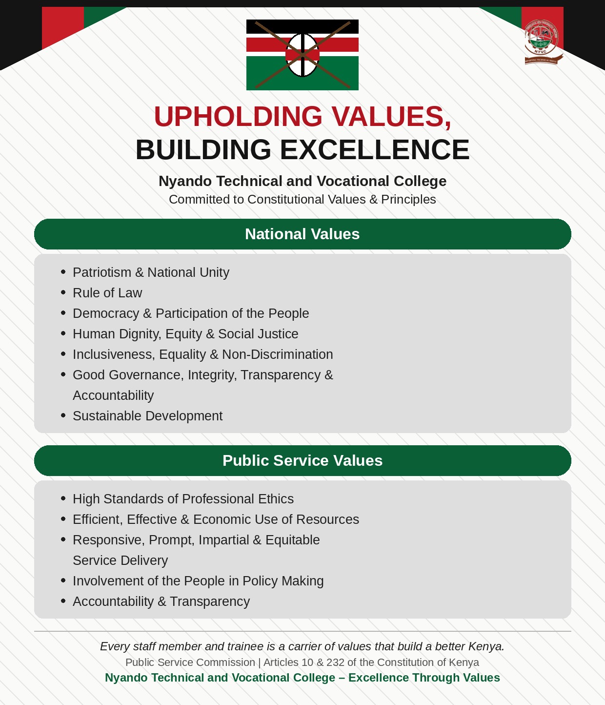 Building Excellence
